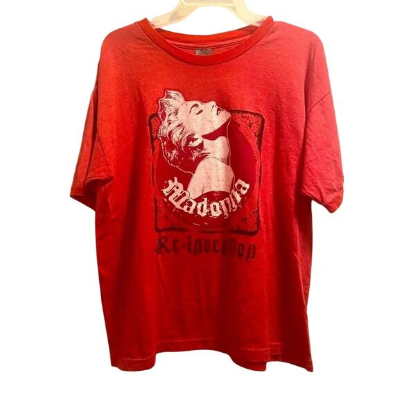 Vintage Madonna Re-invention Tour 2004, Size Unisex XL, New without Tag - Picture 1 of 7